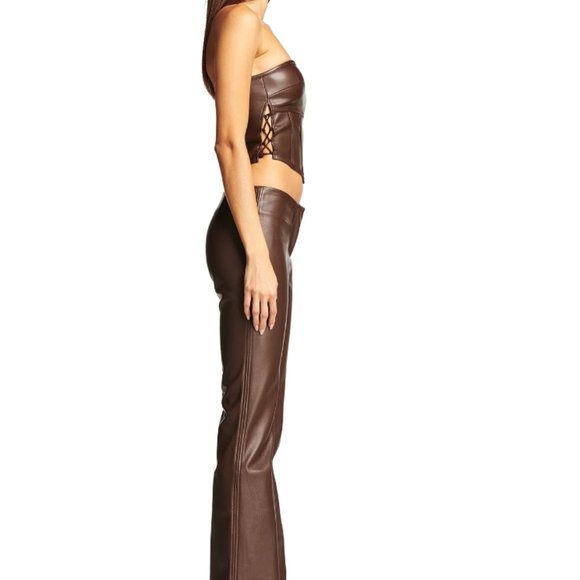 I.AM.GIA VENA TOP BROWN XS - Picture 3 of 8